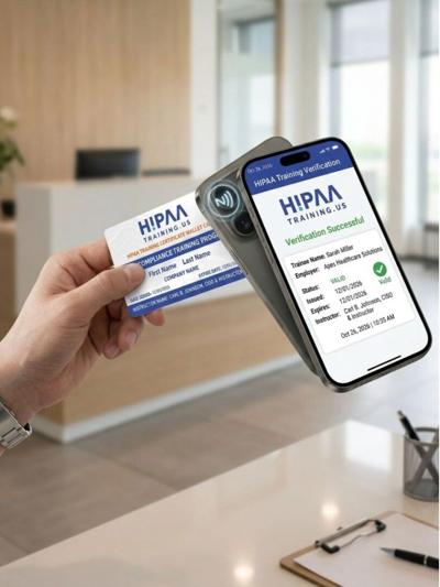 HIPAA Training US Announces New HIPAA Training Certificate Wallet Card Coming June 2026