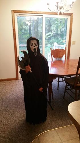 Here is my son Kameron Robinson in his Halloween costume