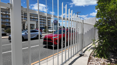 Ocean City median fence