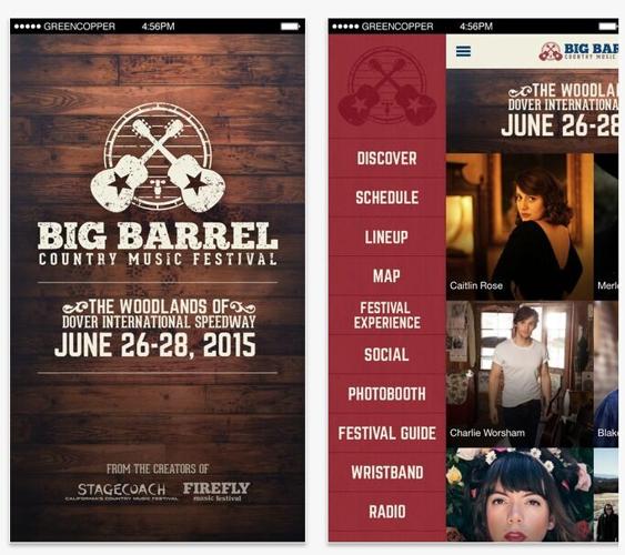 Big Barrel Country Music Festival 2015 on the App Store on iTunes