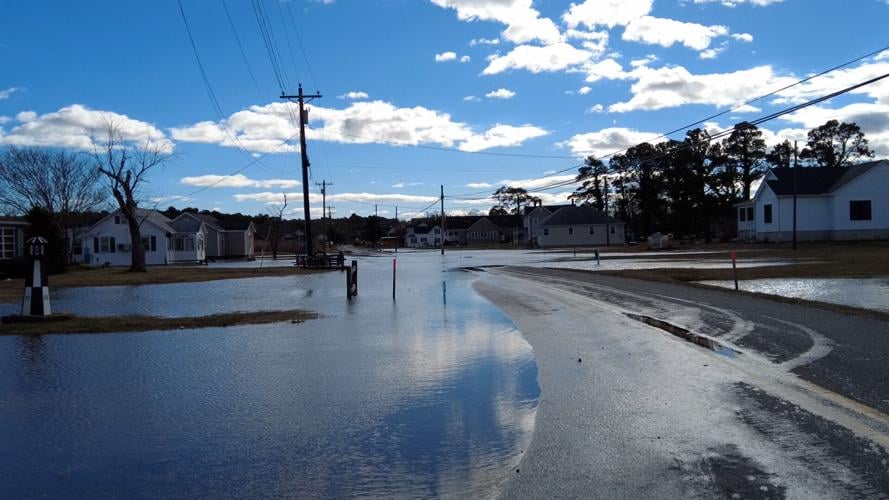 Flooding on Hoopers Island