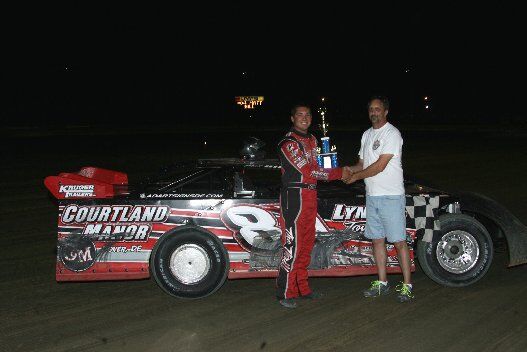 Matt Hill Crate Late Model Winner