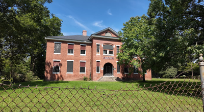 Located at 201 Mill Street in Cambridge's Historic District, the former elementary school — originally known as Cambridge Academy — is now commonly referred to as the Mill Street School.