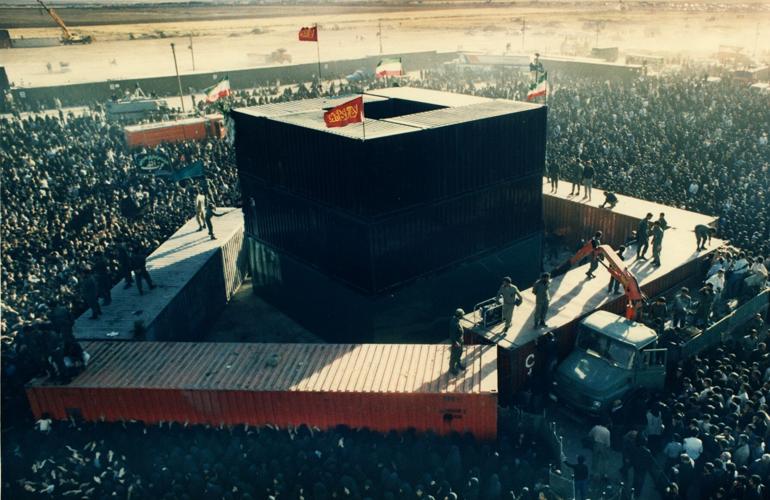 Iran Khomeini Funeral AP Was There