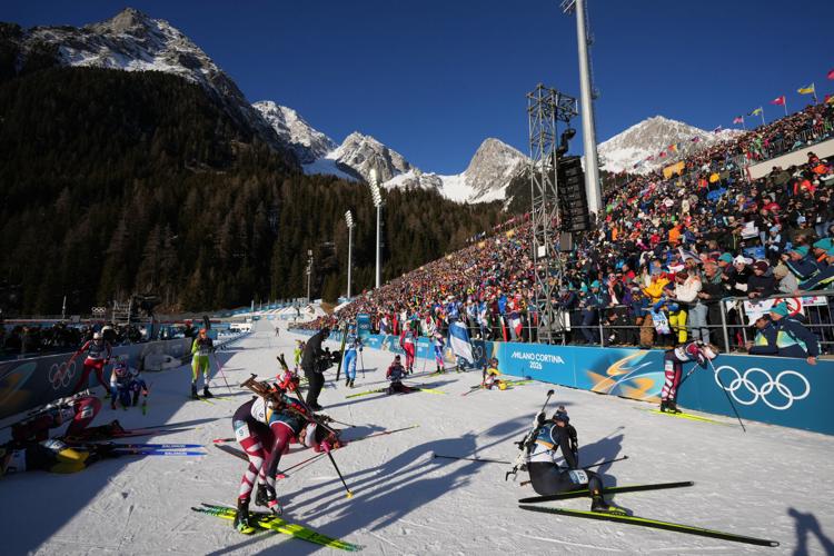 Milan Cortina Olympics Biathlon