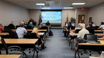 Wicomico County neighbors and stakeholders attend an energy summit featuring a panel of industry experts and local elected officials. 