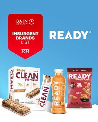 Ready® Recognized on Bain & Company's 2026 Insurgent Brands List for Second Consecutive Year