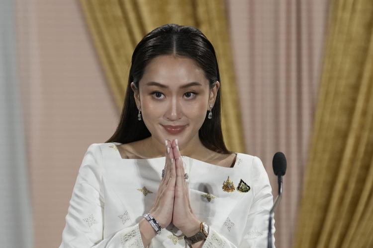 Thailand Politics Paetongtarn Shinawatra