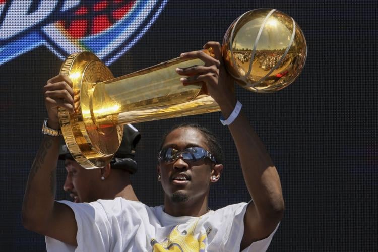 NBA Championship Parade Basketball