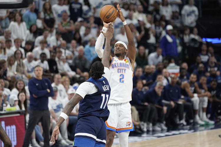 Thunder Timberwolves Basketball