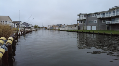 Little Assawoman Bay channels