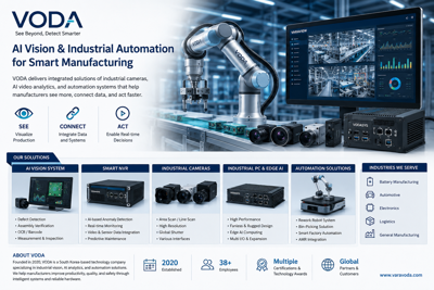 AI Vision and Industrial Data Analytics Gain Momentum in Smart Manufacturing Environments