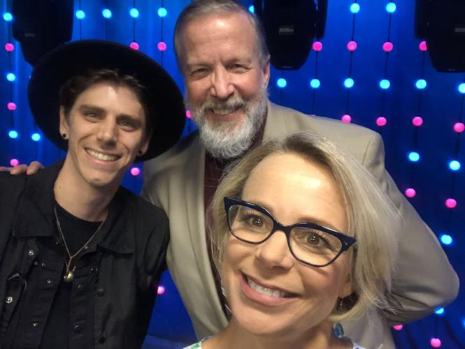 Aaron Maloney with Jimmy and Lisa