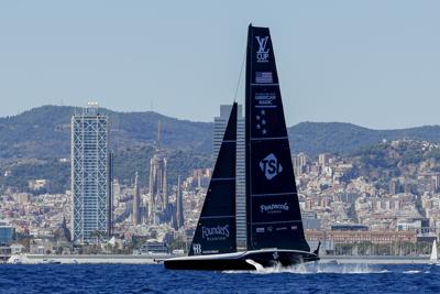 America's Cup Sailing American Magic