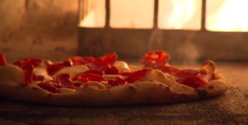 wood fire pizza