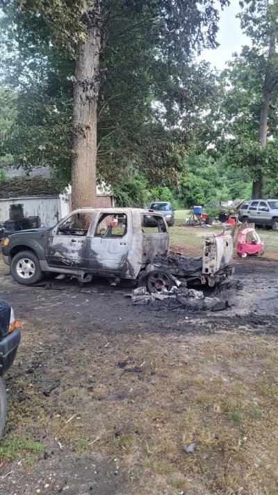 federalsburg suv fire