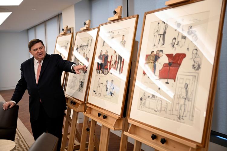 White House Rockwell Sketches
