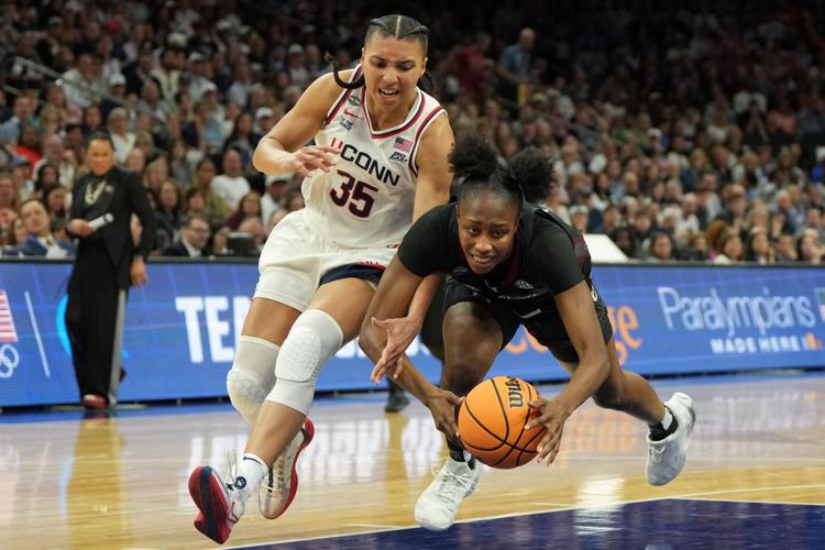 NCAA South Carolina UConn Basketball