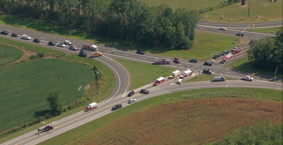 Serious crash at Rt. 50 and Whaleyville Road