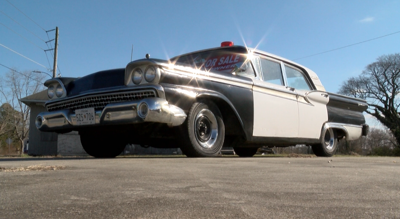 Classic Police Car Replica