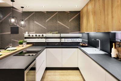 Custom Cabinetry and Countertop Design Enhance Kitchen Efficiency and Daily Function