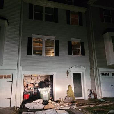 Townhouse Fire in Easton