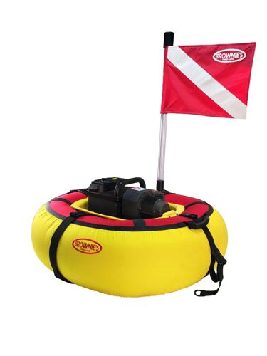 Brownie's THIRD LUNG™ Sea Lion Powers 3 Divers on One 18lb Battery
