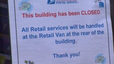 Princess Anne Post Office Building Shut Down, Picketed