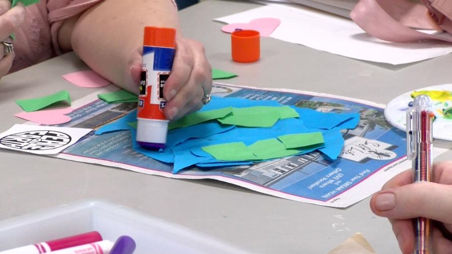Artwork at the Worcester County Developmental Center