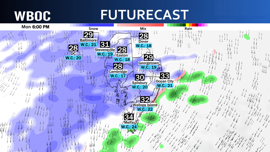 Futurecast 6pm Mon