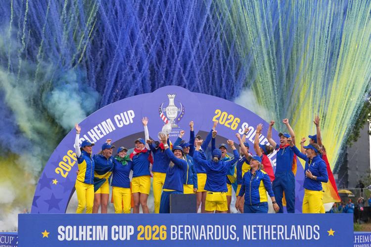 APTOPIX Netherlands Solheim Cup Golf