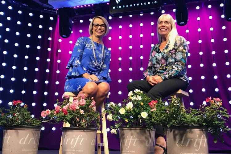 Drift Roses with Ginny