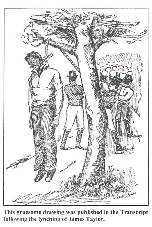 Shameful Past: Lynchings on Delmarva- James Taylor Lynched in Kent County, Md. in 1892