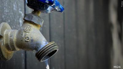 OUTSIDE WATER FAUCET GRAPHIC