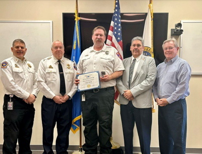 Kent County Paramedic Awarded Medal of Valor for Saving Woman from