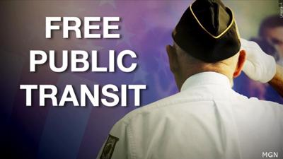 free public transit veteran generic