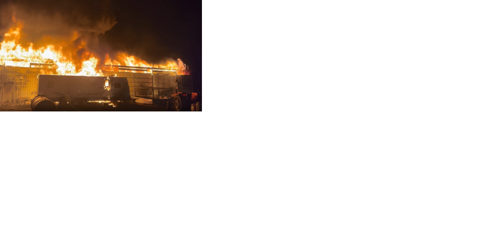 Early Morning Blaze Destroys Georgetown Barn - Vimarsana News
