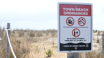 Dewey Beach Sign