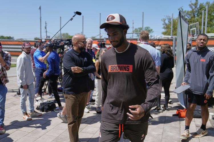 Browns Rookie Camp Football