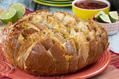Fiesta Pull Apart Bread