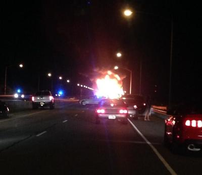 Vehicle Fire Causes Delays on Bay Bridge-Tunnel