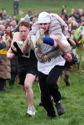 Britain Wife Carrying Race