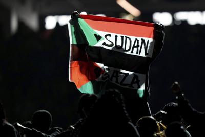Super Bowl Flag Protest