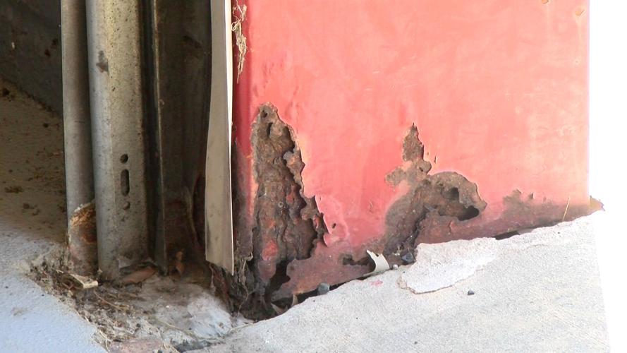 Trappe Volunteer Fire Co. Cracked Foundation