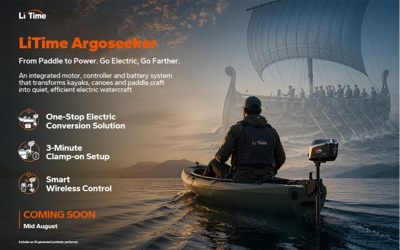 From Lithium Energy to Water Electrification: LiTime Announces Argoseeker Series Launch in August