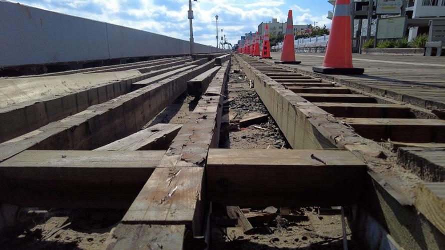 Boardwalk re-decking