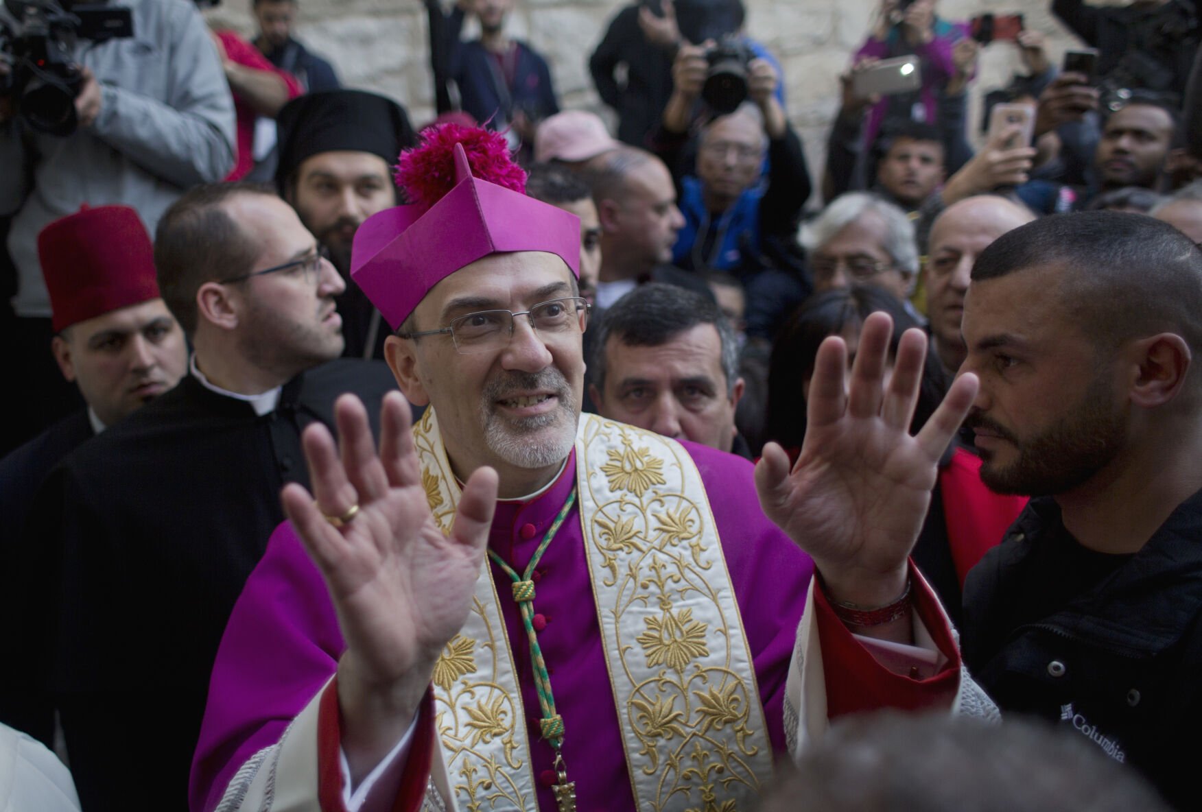Palestinians-Gaza Christians