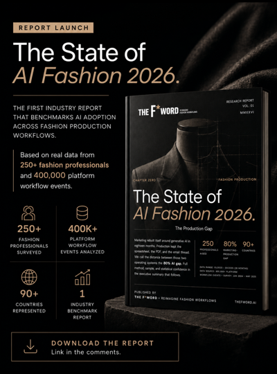 Survey: AI's Production Impact in Fashion Trails Marketing by 80%