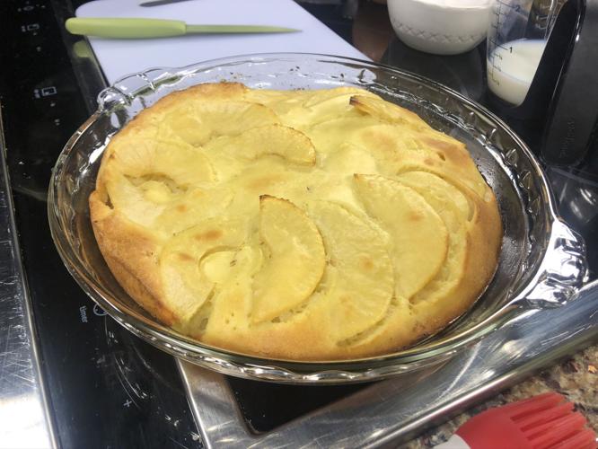 Puffy Apple Pancake