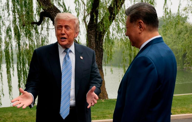 Trump Xi Friends